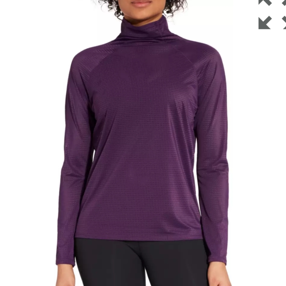 CALIA Mesh Long Sleeve Shirt